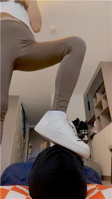 【甜一】瑜伽裤坐脸-空军白袜气味辱 bf42863