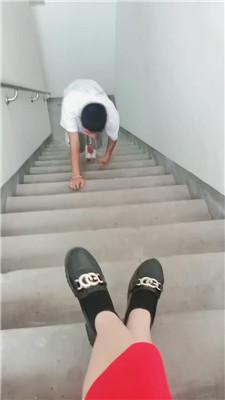 【紫烟】楼道驯化跟踪狂狗 JS240905-1