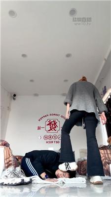 【哈市王哥】运动鞋踩-竹子狠抽 JS260212-4