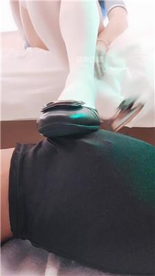 【米小糖】白丝玉足玩脚垫奴 JS260417-3