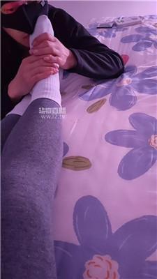 【洛芯】夜跑后品尝白袜jio JS260417-51