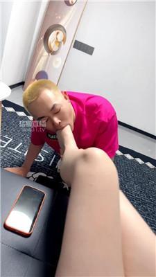 【小骚】喜欢做狗的小黄毛 JS260418-5