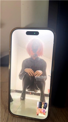 【咬猫】网课曝光皮衣伪娘    260421-20