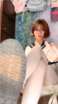 【柒柒大大】小皮鞋白丝调老师    260423-11