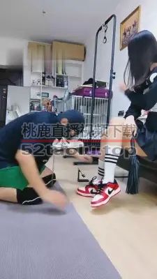 【暴力美学】AJ运动白袜塞嘴羞辱 G-210528-19