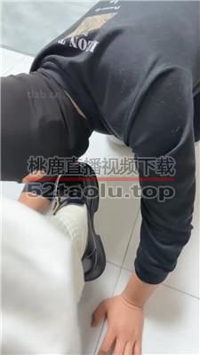 【蜜雪】双S-清理皮鞋白袜/高跟/磕头求虐 JS240318-16