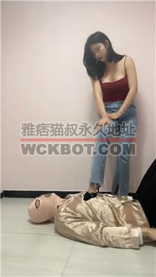 【樱木花道】高跟全体重踩踏/抽耳光/清理脏鞋/胯下羞辱 bf40049