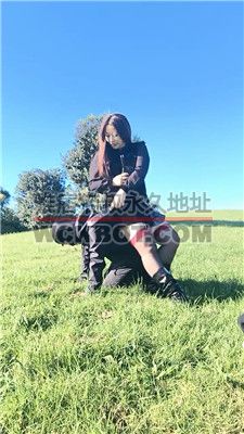 【新西兰秦秦】野外遛狗-坐垫/黑丝脚塞嘴 bf40990