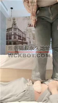 【欣欣子】白棉袜全体重踩踏/捆绑 JS240508-7