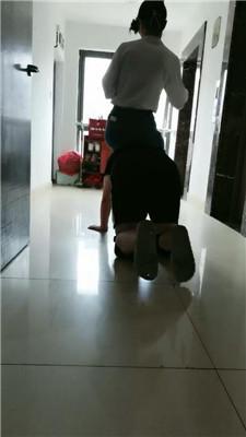 【凌儿女神】母畜-楼梯间训练狗爬 bf42962