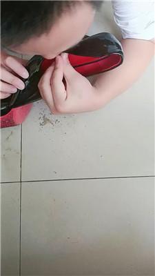 【你的女王】清理泥巴脏鞋/脚下喂食/碾压狗爪 JS240802-35