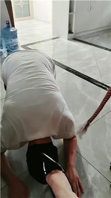 【未央宫】骑马狗爬/跪舔臭脚脏鞋/狗链拴狗 JS240805-7