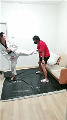 【高兴儿】跆拳道女神暴力踢踹/腿绞 bf44866