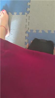 【以沫】骑狗背胯下辱/脚趾夹狗舌 JS240928-19