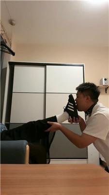 【子熙大人】品尝脏鞋白棉袜/鞋抽耳光/裸足深喉 bf45482