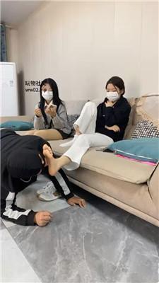 【精神小妹】双S-清理脏鞋/超臭白袜辱 bf45514