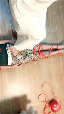 【黛樱】五花大绑踩虐贱奴 JS241014-8