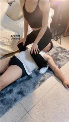 【甜音】坐狗子身上做健身 bf46088