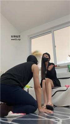 【梓晨大大】御姐S-玉足诱惑/脚下踩踏喂食 JS241109-16