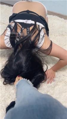 【沐沐大大】羞涩闺蜜舔玉足/滴蜡 JS241118-19