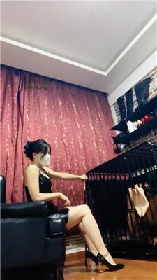 【冷颜】狗笼囚禁/舔多双高跟 JS241130-7