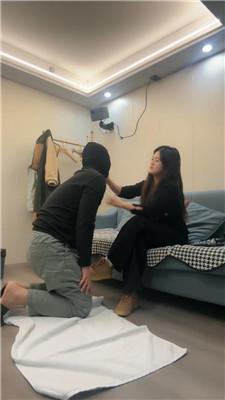 【子熙大人】休闲鞋踢踹踩/耳光鞭打/重度虐乳 JS241202-35