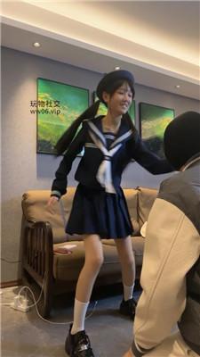 【狗哥】可爱水手服虐-皮鞋白袜脚跳踩 bf47887