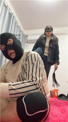 【姗姗】高跟棉袜脚踩/散鞭抽 JS241210-47