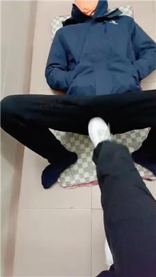 【奇了怪了】小白鞋棉袜踢裆踩踏 JS241230-12