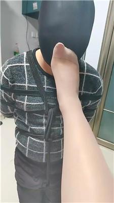 【沐颜】五花大绑强制舔臭脚丫 JS250107-21