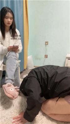 【小凤梨】双S-捆绑玉足踩虐/白袜辱 JS250114-14