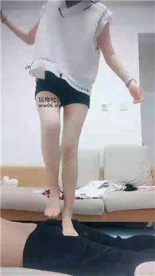 【樱花落】情侣奴惨遭踩踏 JS250125-2