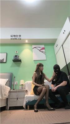 【鹿可】近距离-黑丝美腿诱惑虐杀 bf50356