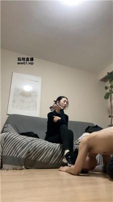 【晴天】晨跑后原味鞋袜辱纹身狗 JS250423-3