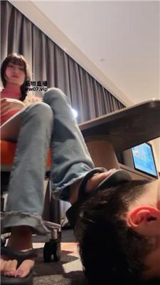 【米琦妙妙屋】坐脸掐乳-玉足狂舔喂口水 bf53045