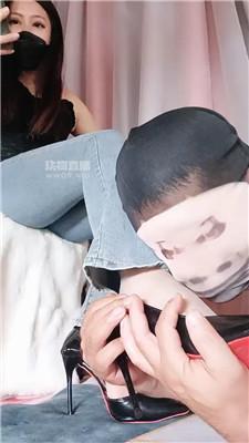 【美柠】牛仔裤坐脸-高跟踩cd JS250724-18