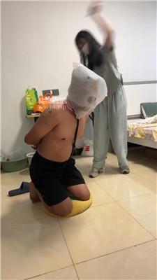 【小野】反绑重度虐打骚贱奴【双视角版】 JS250910-27