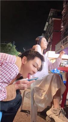 【鲸落女神】户外吃宵夜公开处刑【双视角版】 bf58526