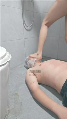 【棠棠殿下】浴室淋浴踩踏-舔马桶 JS260106-10
