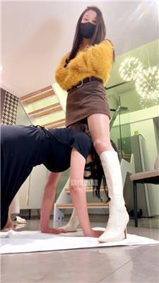 【晨颜S】高跟靴深喉丝足深喉【双视角版】 bf60938