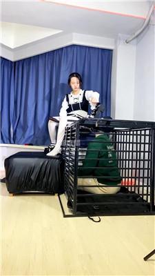 【酷伊】偷偷玩圈养狗 JS260219-7